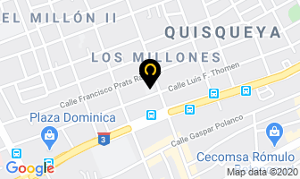 Mapa de Universidad Adventista Dominicana en Santo Domingo