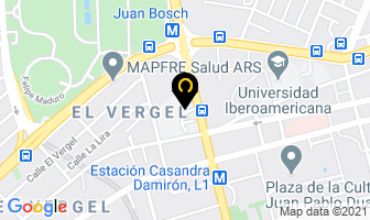 Mapa de Universidad Apec en Santo Domingo