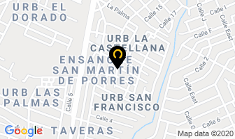 Mapa de Veloz Comercial Cxa en Santo Domingo