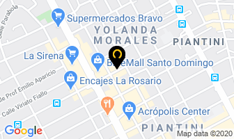 Mapa de Viajes Internacionales en Santo Domingo