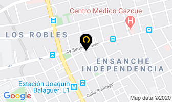 Mapa de Videcasa S.a. en Santo Domingo