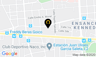 Mapa de Viktor Kohn C Por A en Santo Domingo