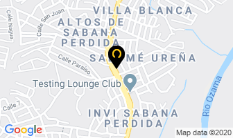 Mapa de Villa GarcÍa, S.a. en Santo Domingo