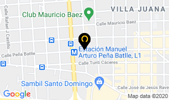 Mapa de Virgilio Paint Shop en Santo Domingo