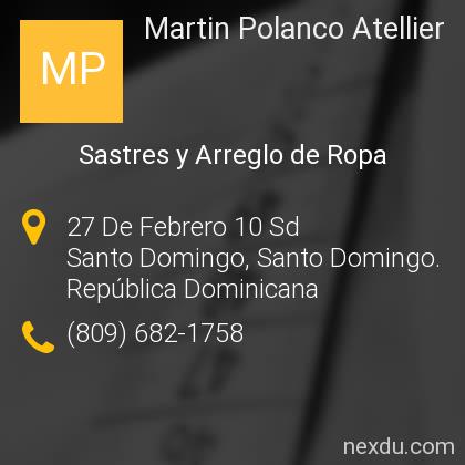 Martin Polanco Atellier en Santo Domingo - Teléfonos y Dirección