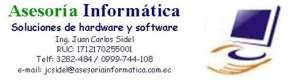 Asesoría y servicios Informáticos