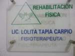 Fotos de Lic. Lolita Tapia-Fisioterapeuta