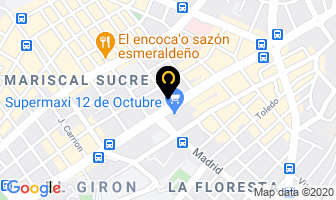 Mapa de A & A Toldos Y Vajillas en Quito