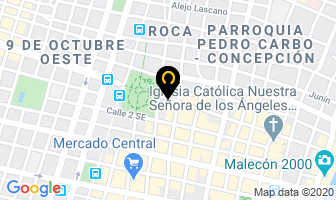 Mapa de Ab. Marco Oramas Salcedo en Guayaquil