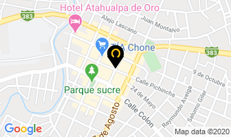Mapa de Ab. Olger H. Mendoza Zambrano en Chone