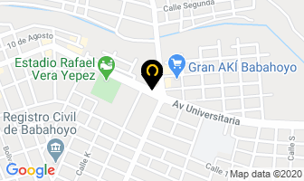 Mapa de Ab. Remache Naranjo Marlen en Babahoyo