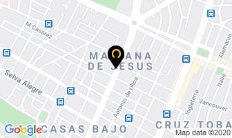 Mapa de Abastecedor Inmobiliario Ecuavivienda en Quito