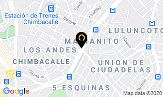 Mapa de Academia De Artes Marciales Kamikaze en Quito