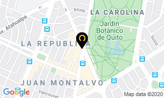 Mapa de Academia De Danza Arabe Najlah en Quito
