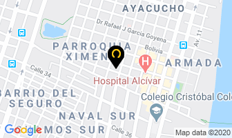 Mapa de Accelec en Guayaquil