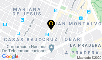 Mapa de Acero Medic en Quito