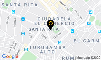 Mapa de Aceros Del Sur en Quito