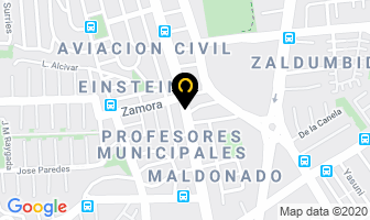 Mapa de Acril Y Domos Tejada en Quito