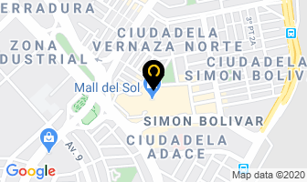 Mapa de Adidas en Guayaquil