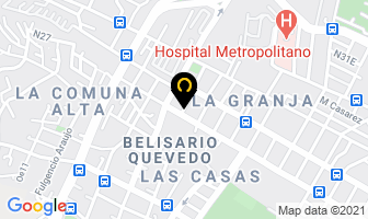 Mapa de Admirh Administracion De Recursos Humanos en Quito