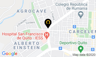 Mapa de Adoquines-bloques Hormitec en Quito