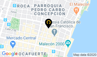 Mapa de Aeromundo Agencias De Viajes en Guayaquil