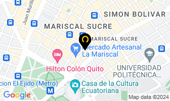 Mapa de Agencia De Viajes Avantiluxury Tours en Quito