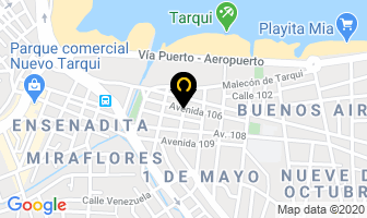 Mapa de Agro Veterianaria Tarqui en Manta