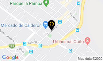 Mapa de Agrocomerbal “Productos De Calidad” en Quito