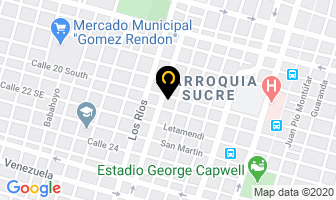 Mapa de Air Frost en Guayaquil