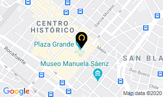 Mapa de Aji De Piedra Restaurant en Quito