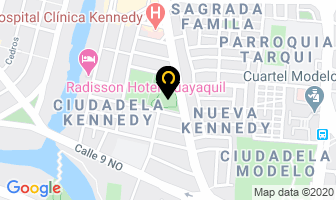 Mapa de Alavanderias en Guayaquil