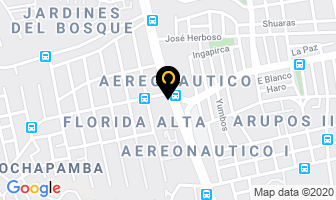 Mapa de Alcance Producciones Cia. Ltda. en Quito
