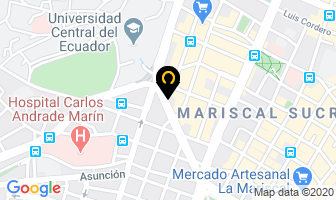 Mapa de Aldental en Quito