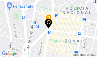 Mapa de Alfombras San Andres en Quito