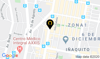 Mapa de Alfombras Tingo en Quito