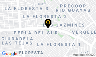 Mapa de Alfredo Muñoz Bailarin Profesional en Guayaquil