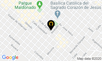 Mapa de AlmacÉn Central en Riobamba