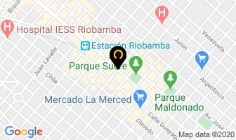 Mapa de AlmacÉn El Cuero en Riobamba