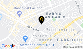 Mapa de Almacen Conteron en Portoviejo