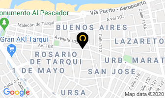 Mapa de Almacen De Tapicería G.s. en Manta