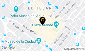Mapa de Almacen Del Niño en Quito