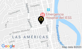 Mapa de Almacen El Leon Libelo Ventas Online en Esmeraldas