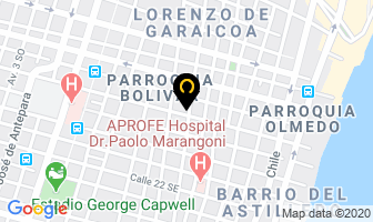 Mapa de Almacen El Vidrio en Guayaquil