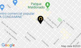 Mapa de Almacén Fiesta en Riobamba