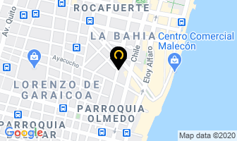 Mapa de Almacen Paulson C. Ltda. en Guayaquil
