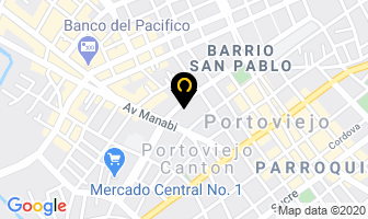 Mapa de Almacen Zurita en Portoviejo