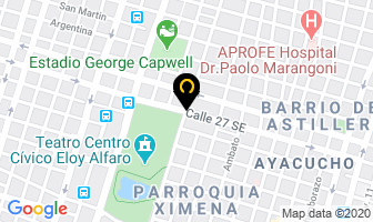 Mapa de Almacenes Adda en Guayaquil