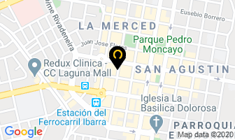 Mapa de Almacenes Astra en Ibarra