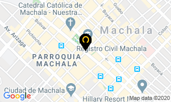 Mapa de Almacenes “Coronado” en Machala
